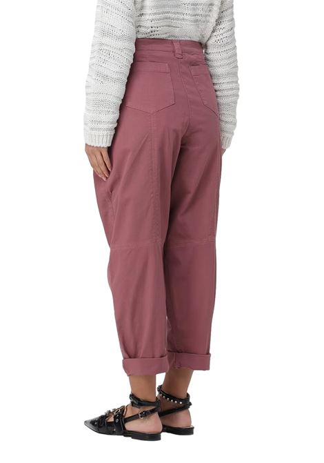 CAVALLERY FABRIC CARROT TROUSERS PINKO | Trousers | 103066 A1OAQ21